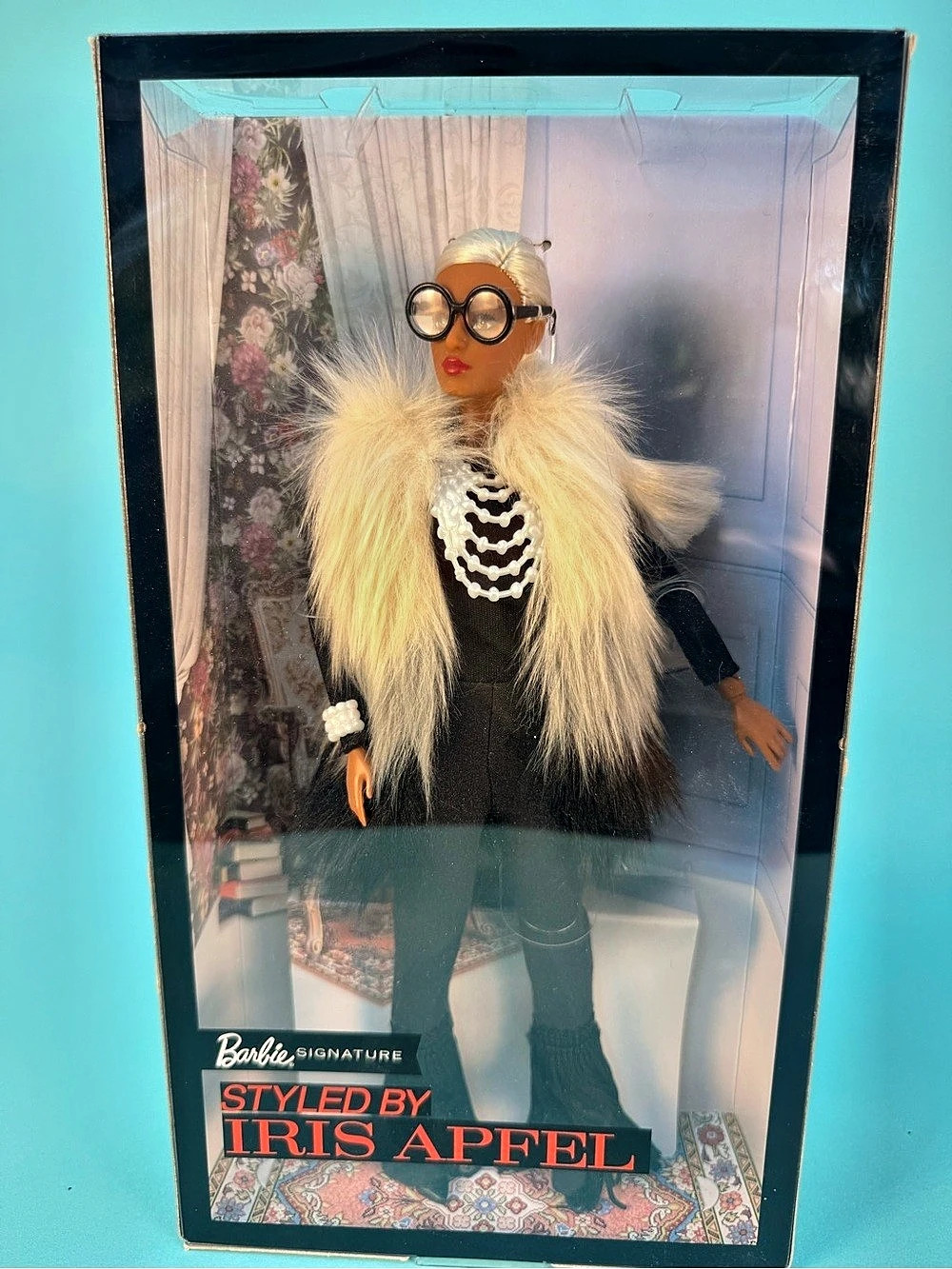 Barbie Styled by Iris Apfel Doll #2 Black & White